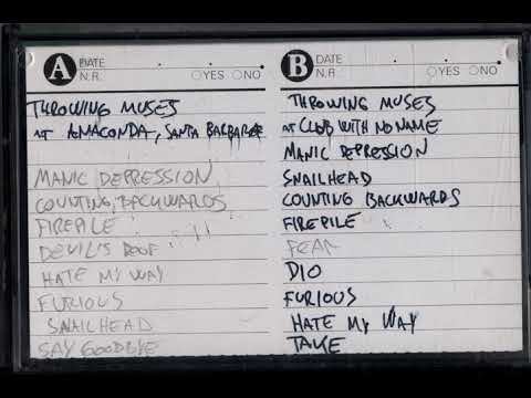 Throwing Muses live at Anaconda, Santa Barbara 12/9/92 (bootleg audience recording)