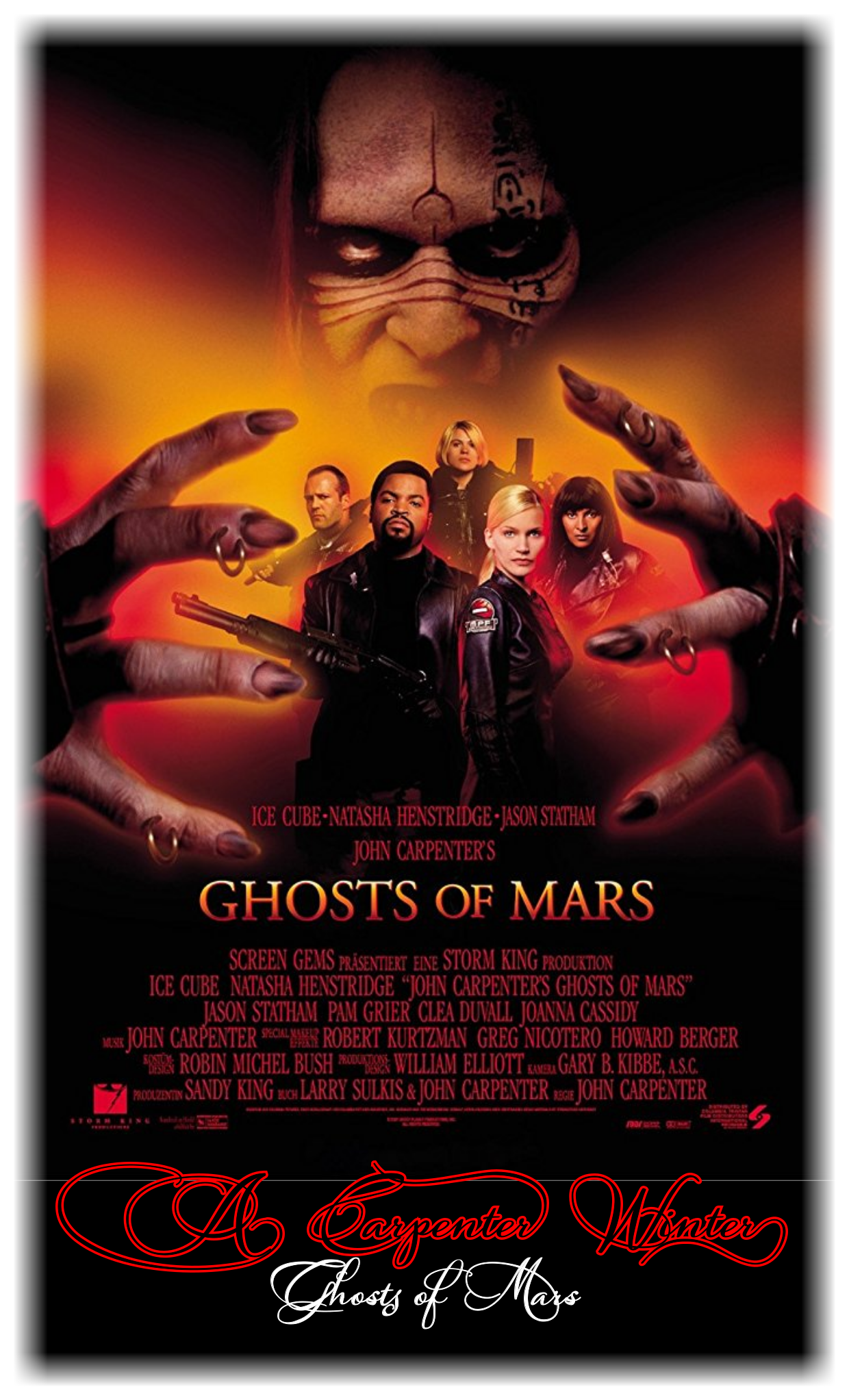 art of John Carpenter's “Ghosts of Mars” day one  Sci fi concept art, Star  wars concept art, Ghosts of mars