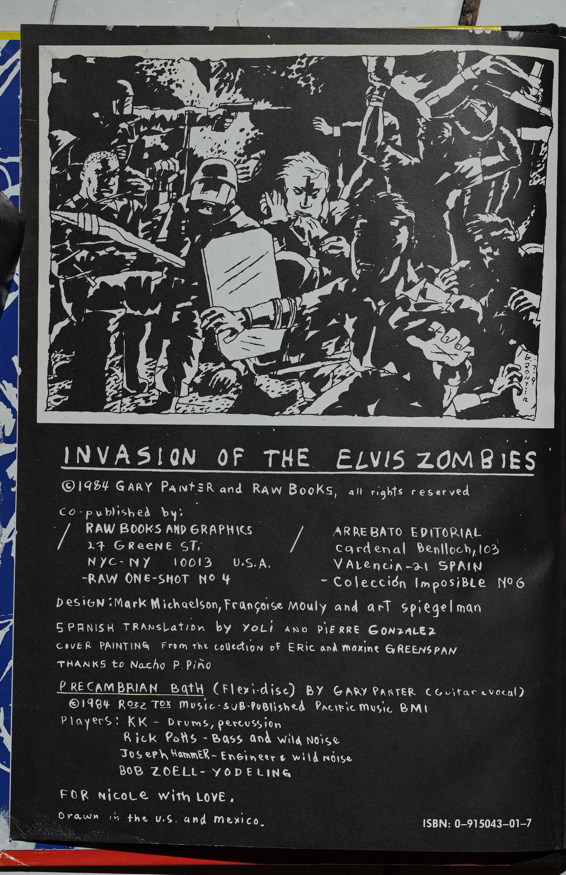 PX84: Raw One-Shot #4: Invasion of the Elvis Zombies – Random Thoughts