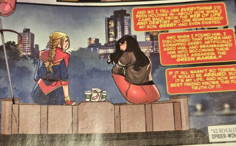 A Panel From A Super-Hero Comic Book Presented Without Comment