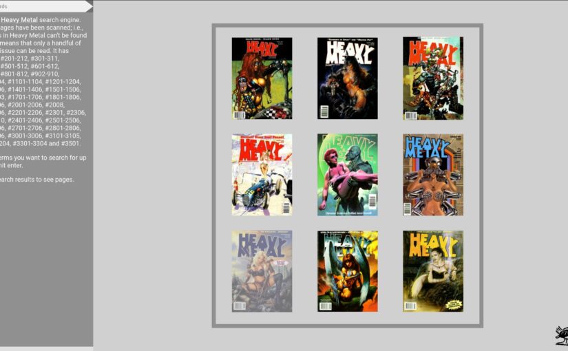 Heavy Metal Research